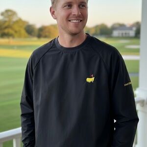 GUC Men's Augusta National Golf Shop Masters Pullover Wind Shirt Size MEDIUM
